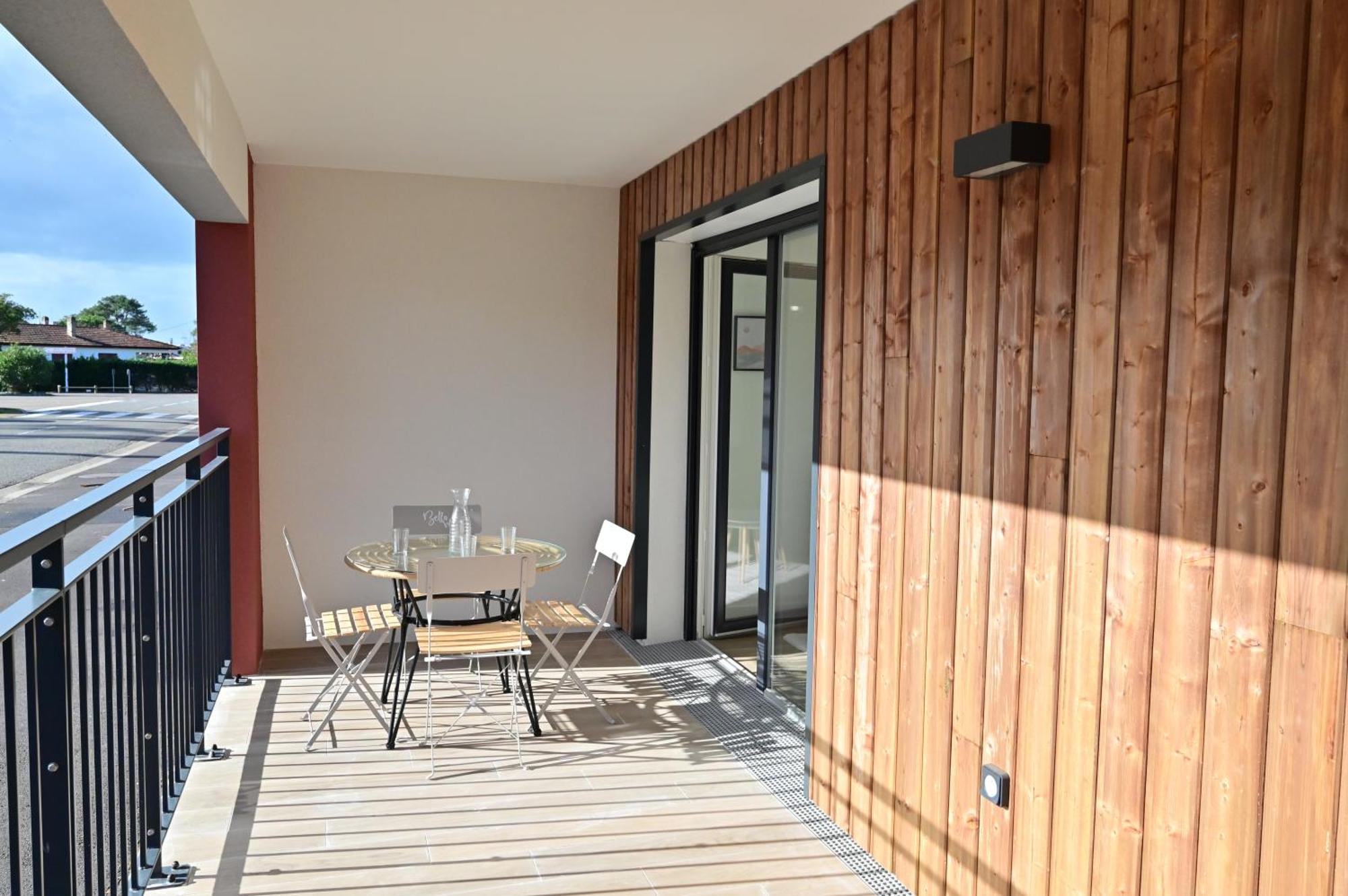 Biscawai Chaleureux Et Cosy Avec Terrasse Apartment Biscarrosse Ngoại thất bức ảnh