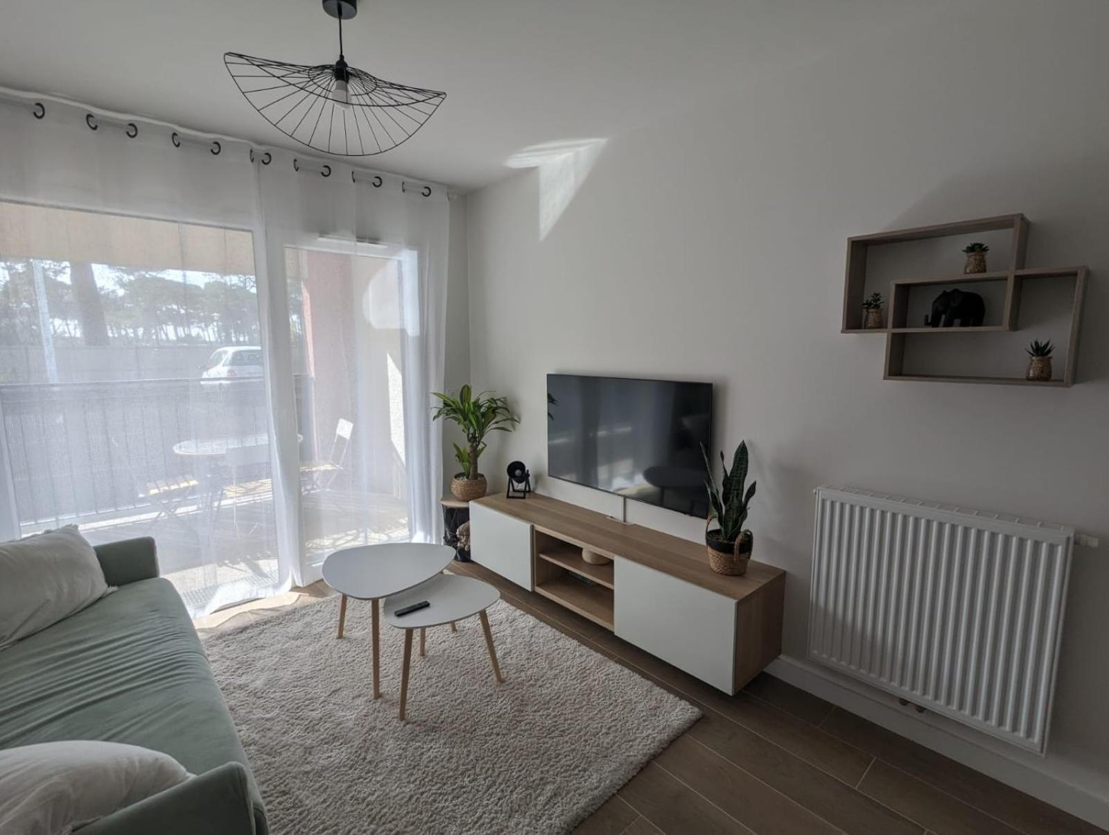 Biscawai Chaleureux Et Cosy Avec Terrasse Apartment Biscarrosse Ngoại thất bức ảnh